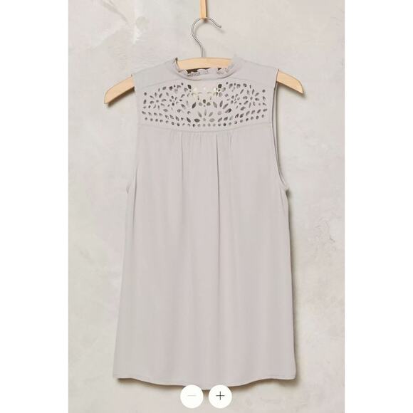 Anthropologie Luca Tie-Neck Blouse - Size 12 - Picture 4 of 6